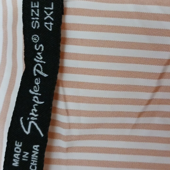 Simplee Apparel Pink Striped Mini Dress - Picture 2 of 8